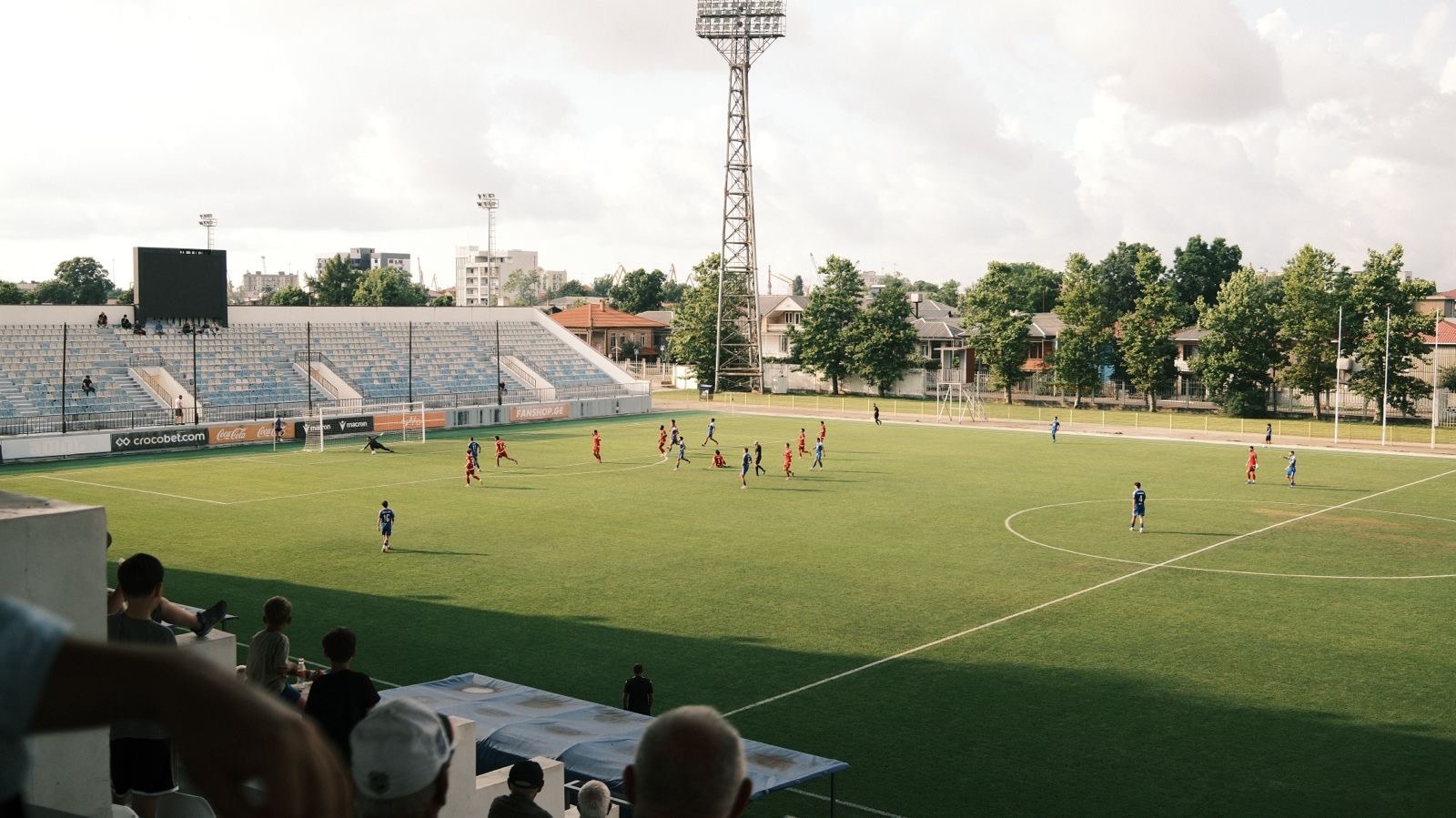 Football training environment in Georgia